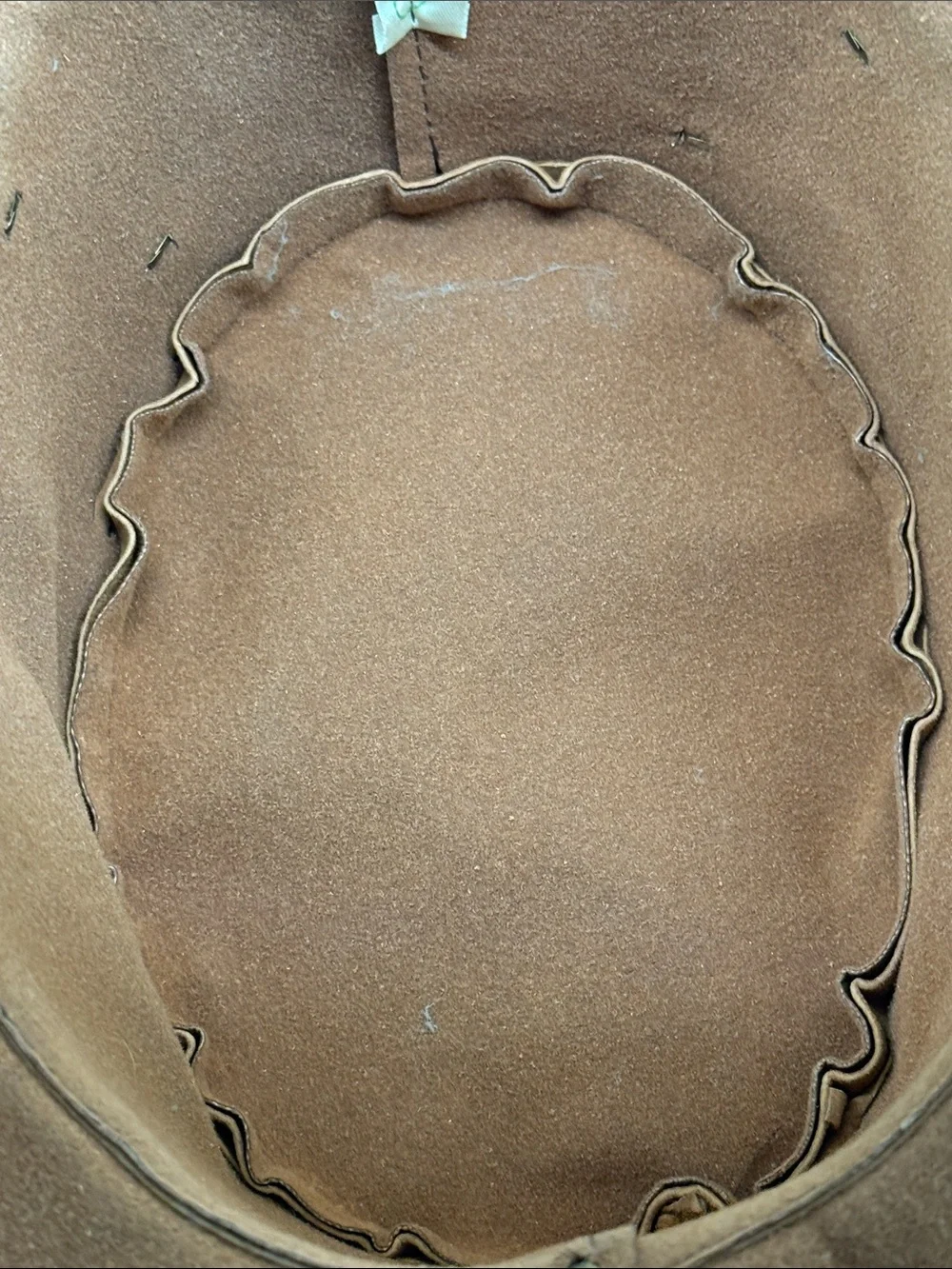 Brown Suede Western Cowboy Hat sz l